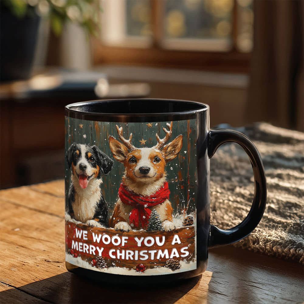 WE  WOOF Ceramic Mug
