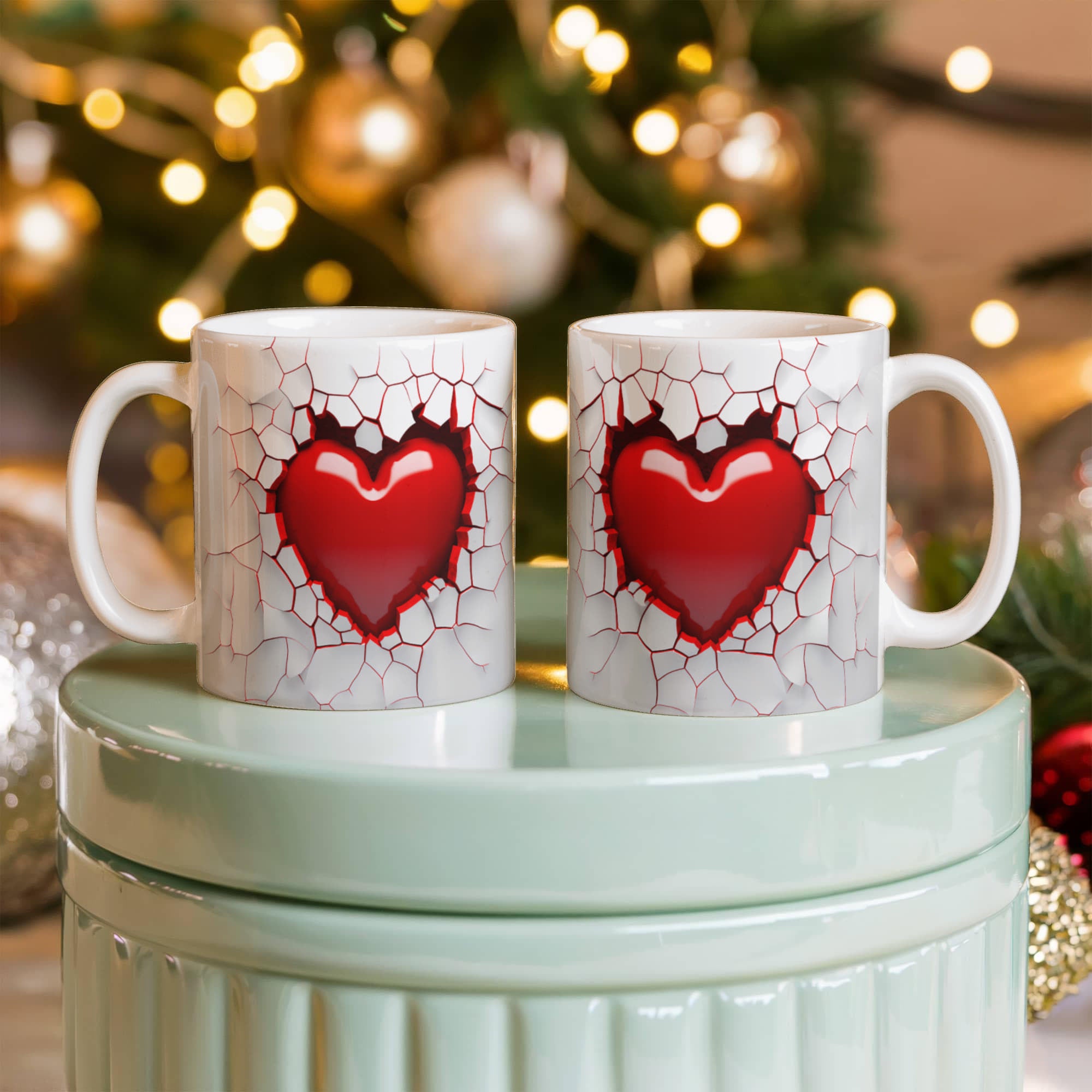 Valentine 's Day  White Ceramic Mug
