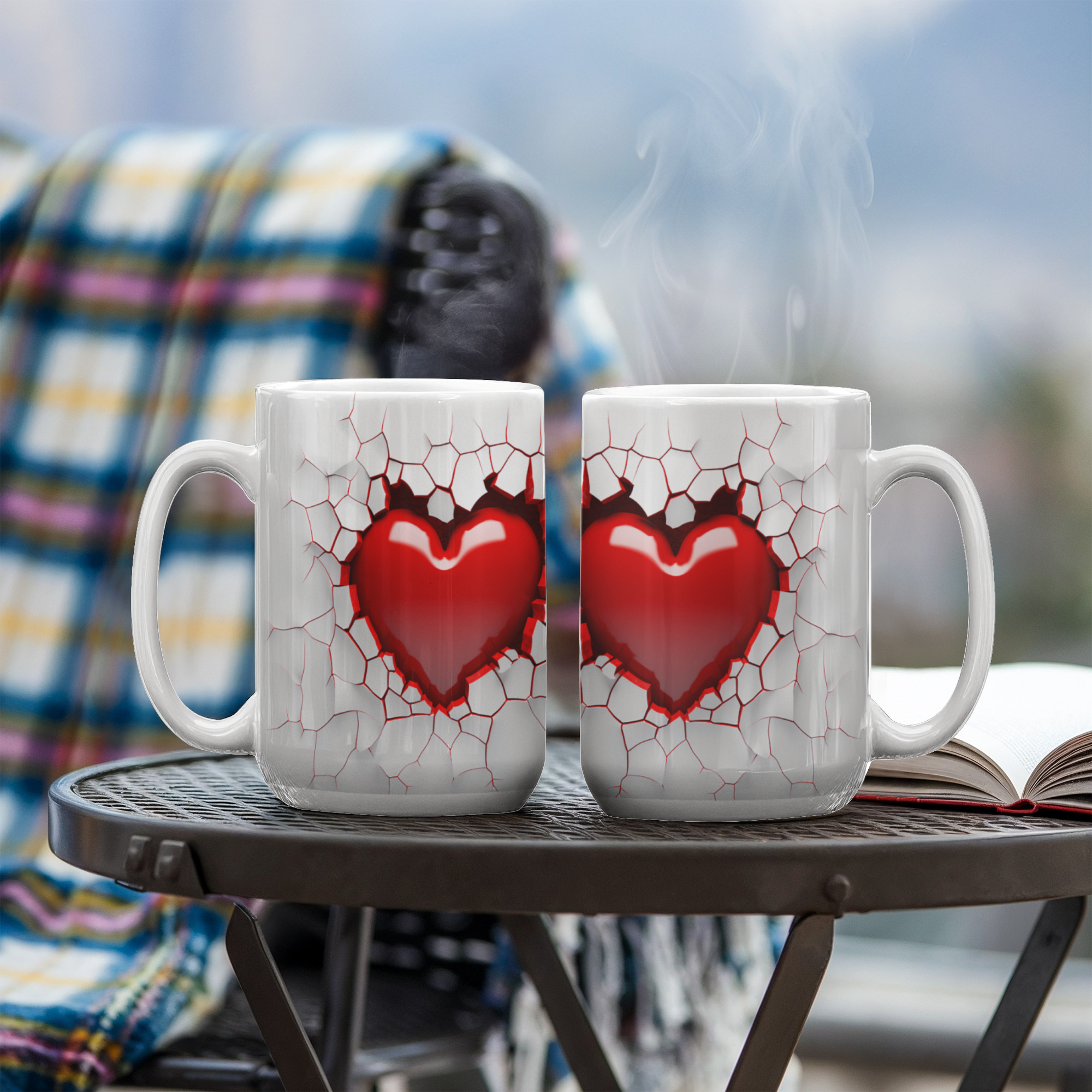 Valentine 's Day  White Ceramic Mug